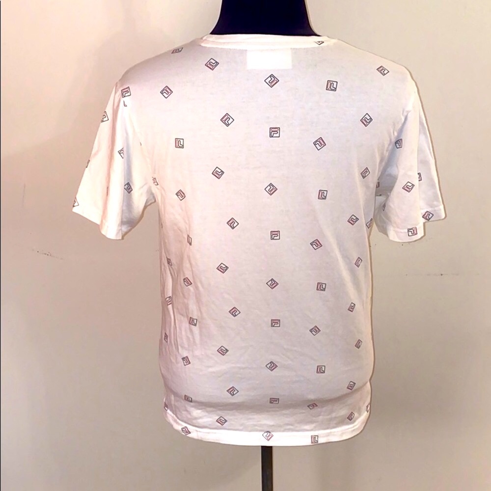 Vintage FIla Logo Print w/Woven Embroidered Logo. - Picture 8 of 10